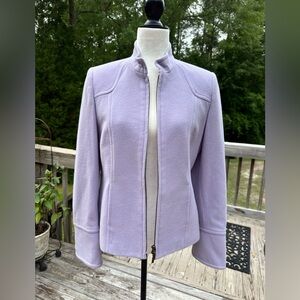 Tribal Lavender Wool Blend Jacket